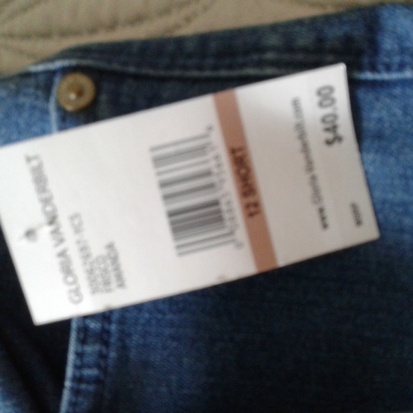 NWT Gloria Vanderbilt Amanda Jeans - Picture 6 of 6